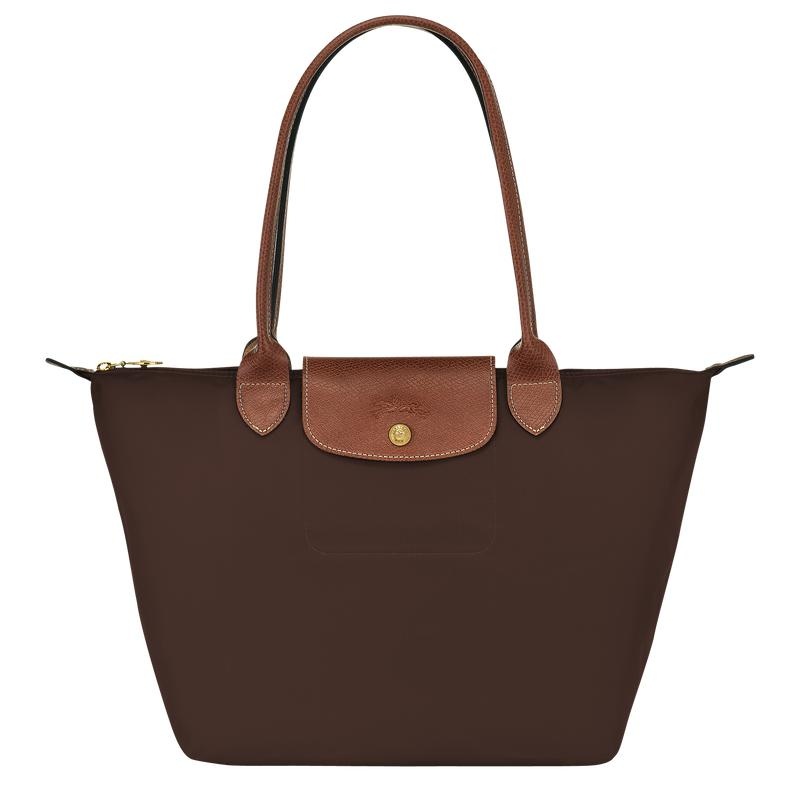 Longchamp Le Pliage Original M Kadın Tote Çanta Kahverengi | 35120-YFZO