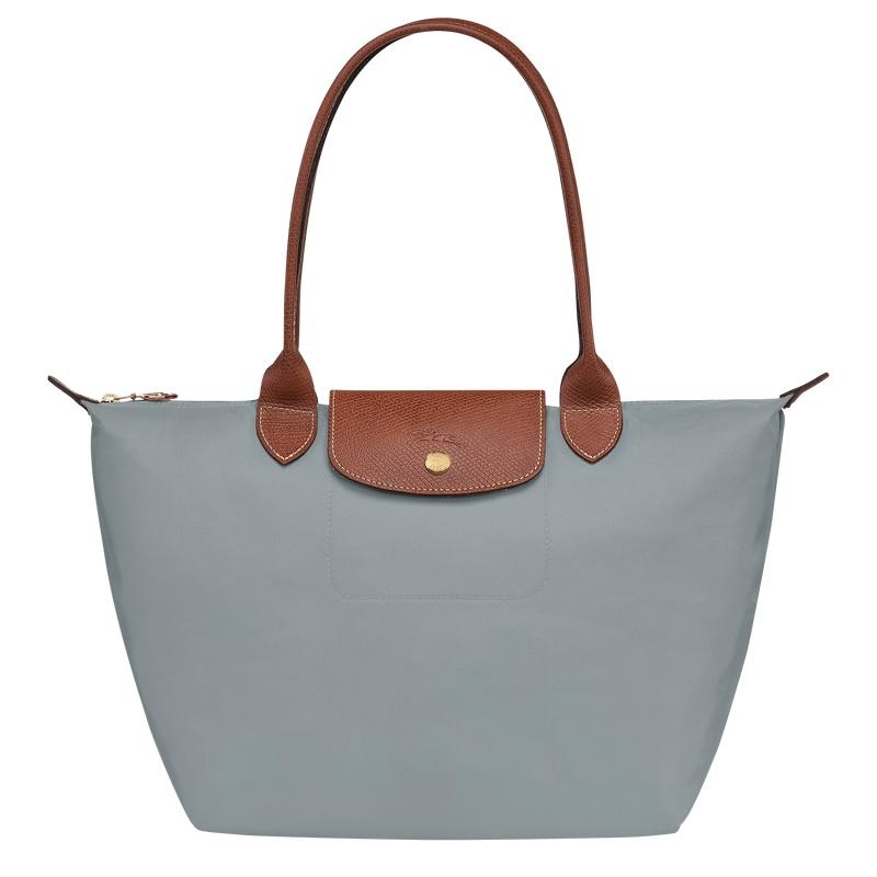 Longchamp Le Pliage Original M Kadın Tote Çanta Gri | 34198-UCFY