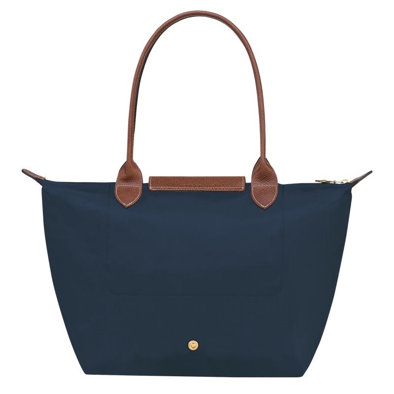 Longchamp Le Pliage Original M Kadın Tote Çanta Lacivert | 49206-TJRV