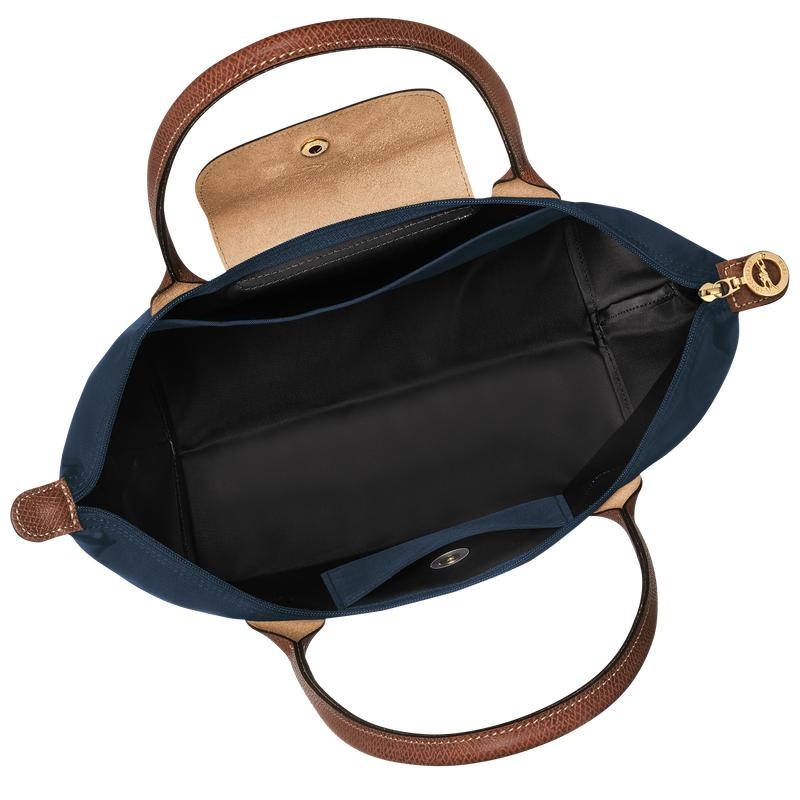 Longchamp Le Pliage Original M Kadın Tote Çanta Lacivert | 49206-TJRV