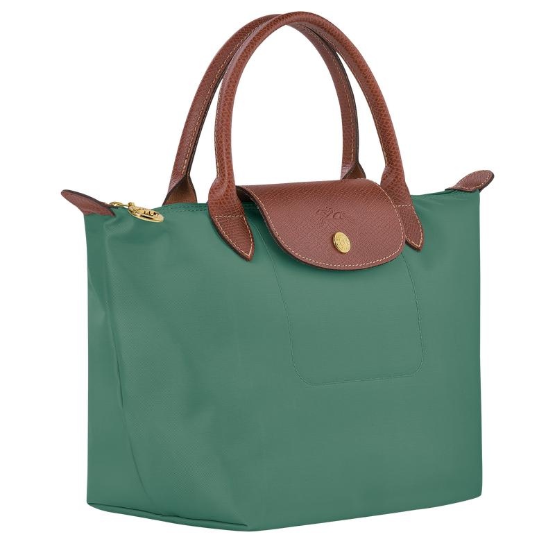 Longchamp Le Pliage Original S Kadın El Çantası Yeşil | 75042-FAOE