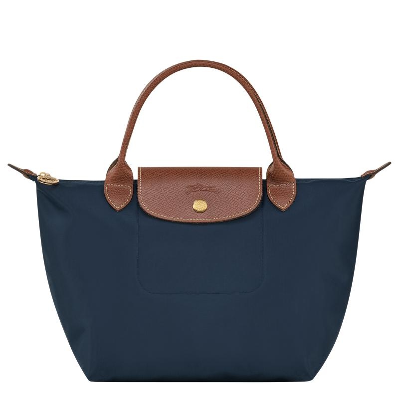 Longchamp Le Pliage Original S Kadın El Çantası Lacivert | 40916-LNWQ