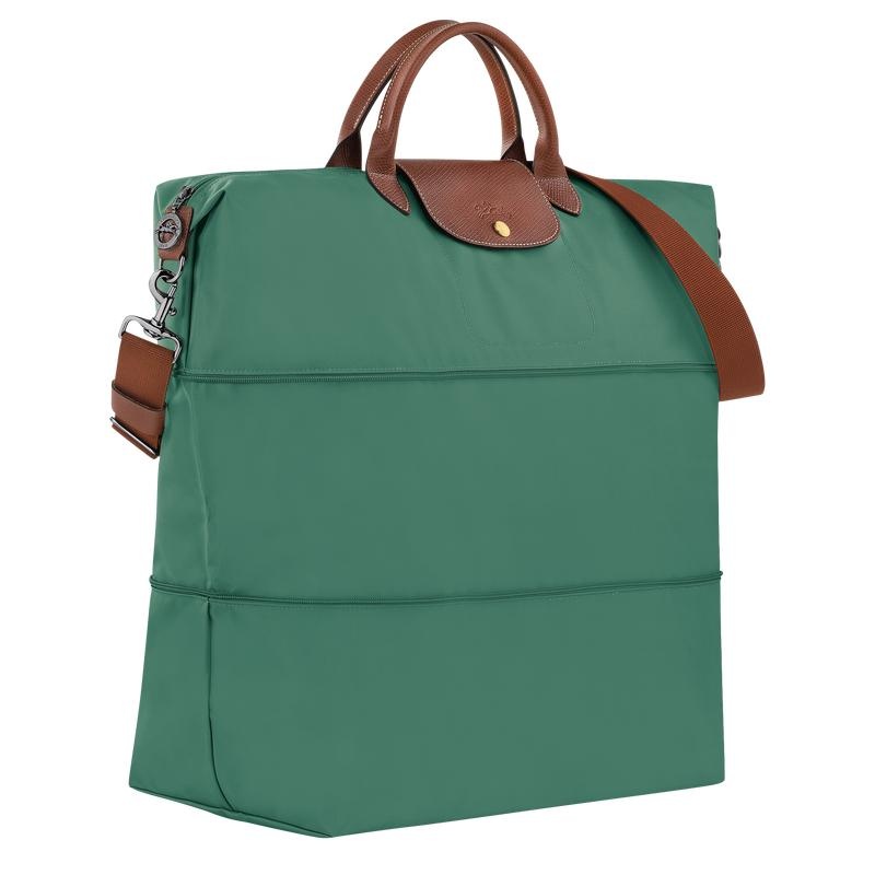 Longchamp Le Pliage Original expandable Erkek Seyahat Çantası Yeşil | 73904-OKYJ