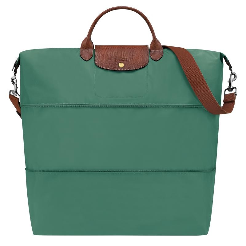 Longchamp Le Pliage Original expandable Erkek Seyahat Çantası Yeşil | 73904-OKYJ