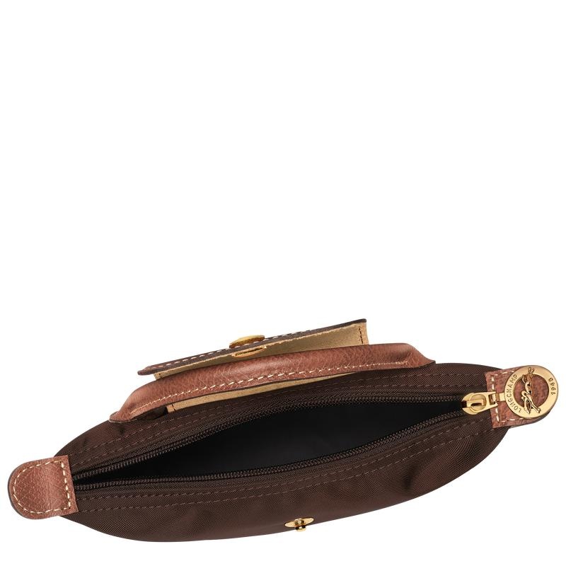 Longchamp Le Pliage Original with handle Erkek Kese Çanta Kahverengi | 86537-RLNE