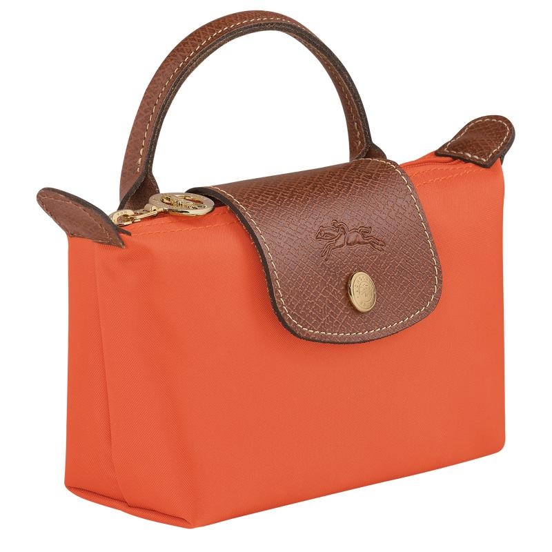 Longchamp Le Pliage Original with handle Erkek Kese Çanta Turuncu | 78241-KXJH