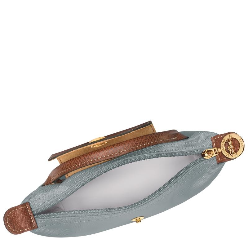 Longchamp Le Pliage Original with handle Erkek Kese Çanta Gri | 07985-NLSA