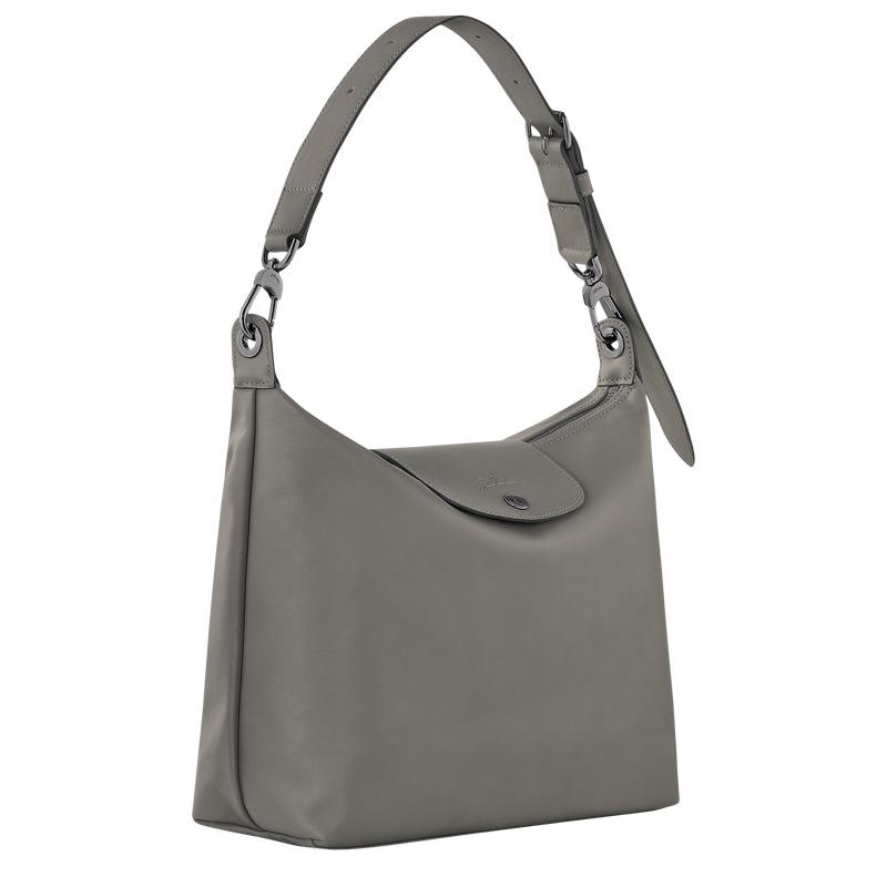 Longchamp Le Pliage Xtra M Kadın Hobo Çanta Gri | 10723-FCEM