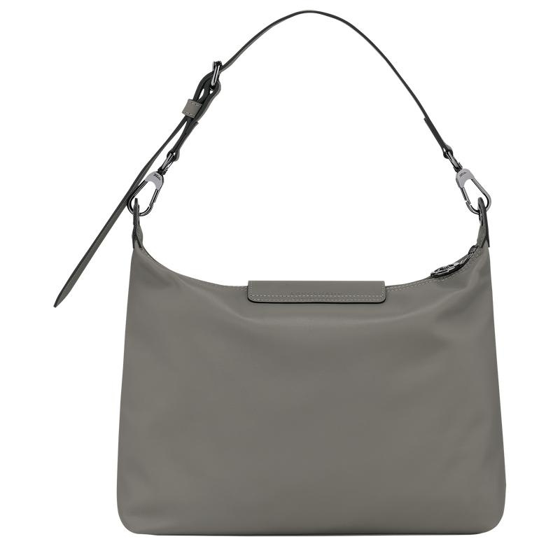 Longchamp Le Pliage Xtra M Kadın Hobo Çanta Gri | 10723-FCEM