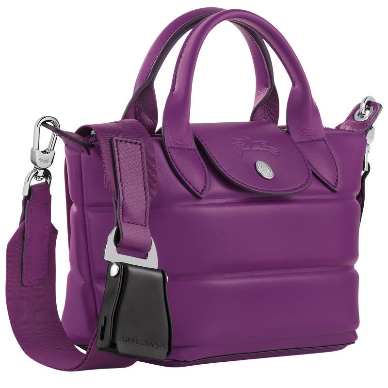 Longchamp Le Pliage Xtra XS Kadın El Çantası Mor | 90678-HMDC