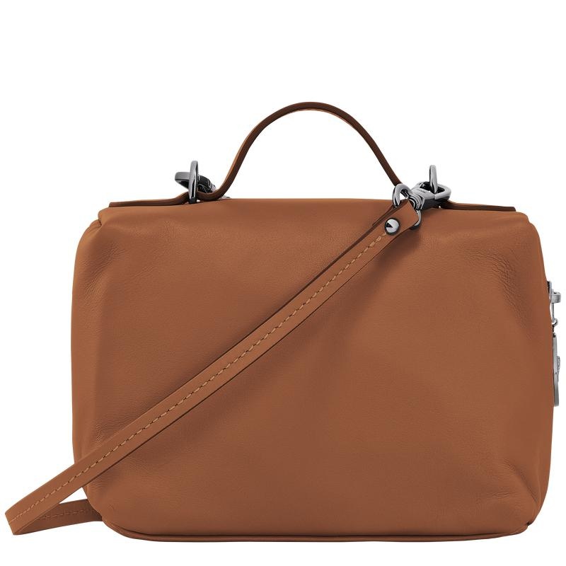 Longchamp Le Pliage Xtra XS Vanity Kadın Çapraz Askılı Çanta Kahverengi | 45987-TNAZ