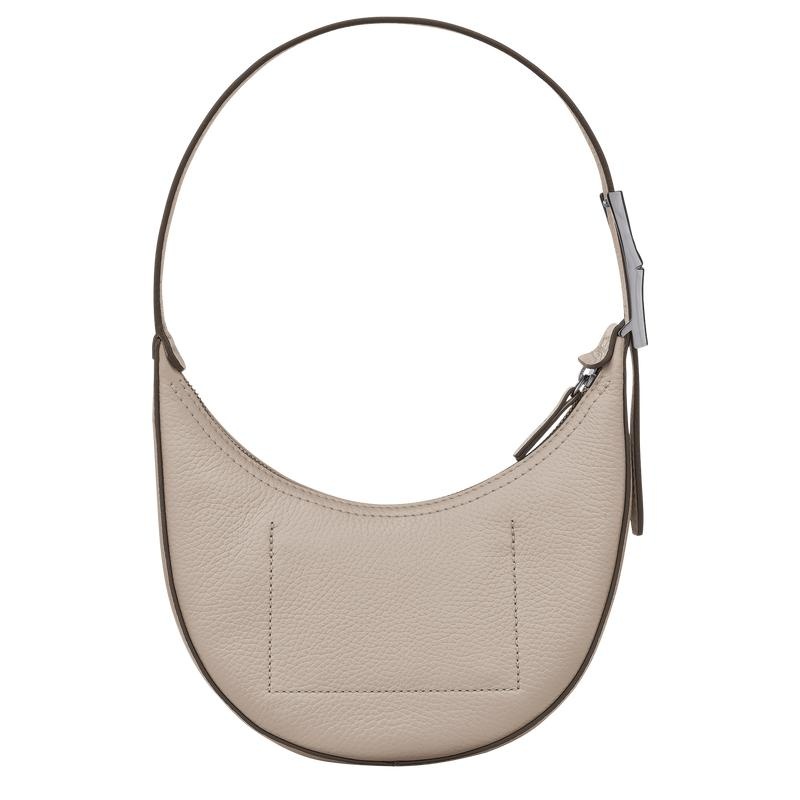 Longchamp Roseau Essential S Kadın Hobo Çanta Gri | 15029-JTCB