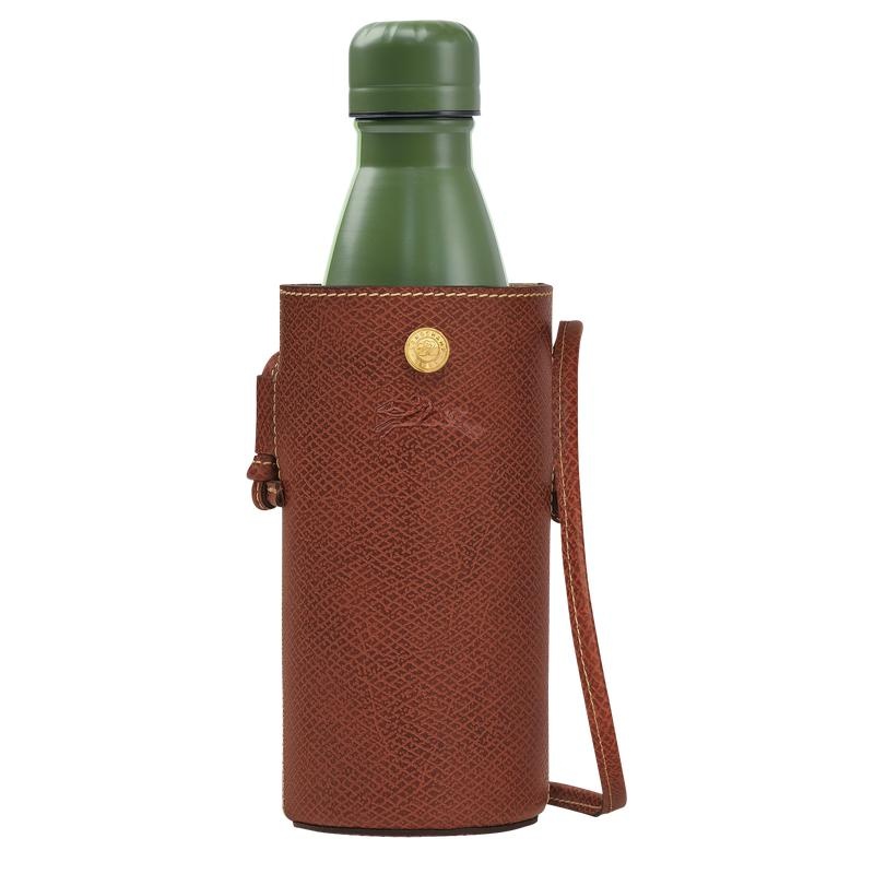 Longchamp Épure Bottle Erkek Bottle Holder Bag Kahverengi | 98312-QZDV