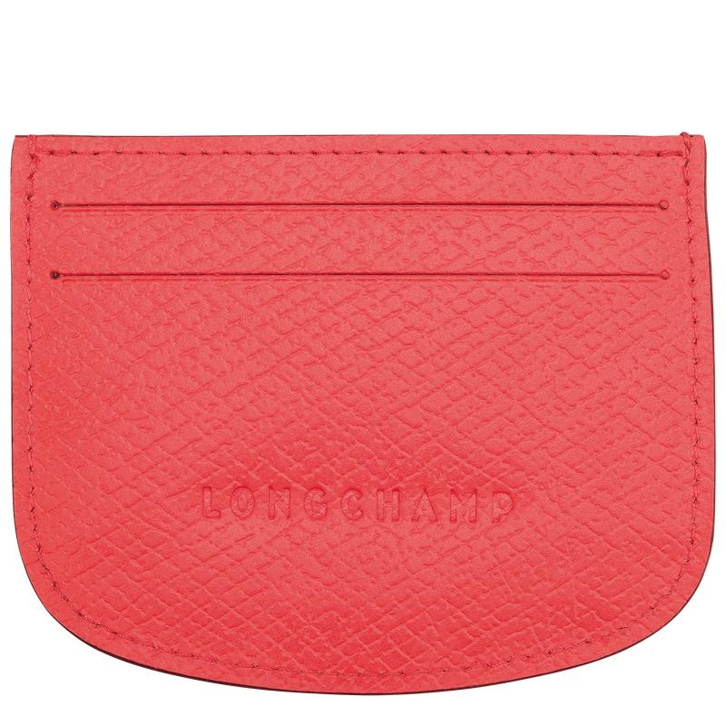 Longchamp Épure Erkek Kartlık Kırmızı | 95016-MBOY