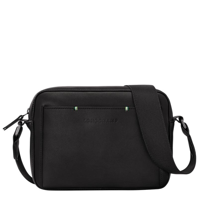 Longchamp sur Seine S Erkek Camera Bag Siyah | 14270-VEWC