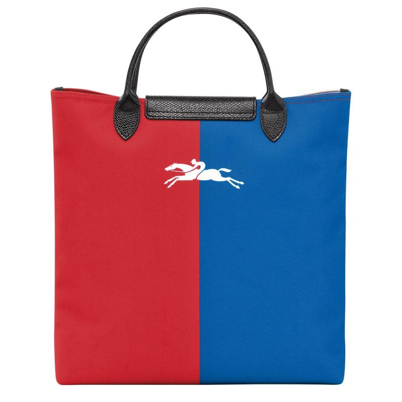 Longchamp x Robert Indiana L Kadın El Çantası Beyaz | 23176-QKCJ